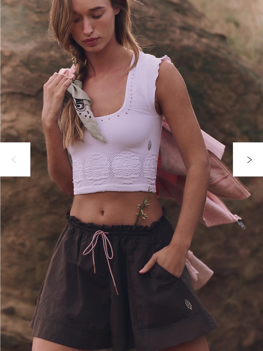 Free people Movement daybreak hike shorts large